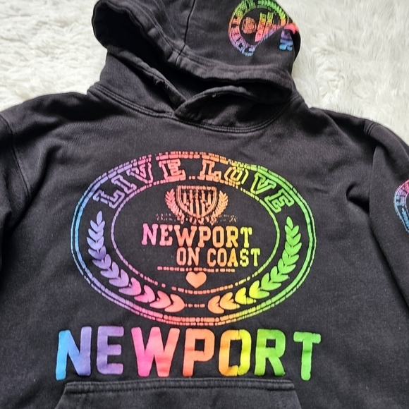 Popular‎ Sports Newport Coast OR hoodie sweatshirt size S small - Picture 3 of 11